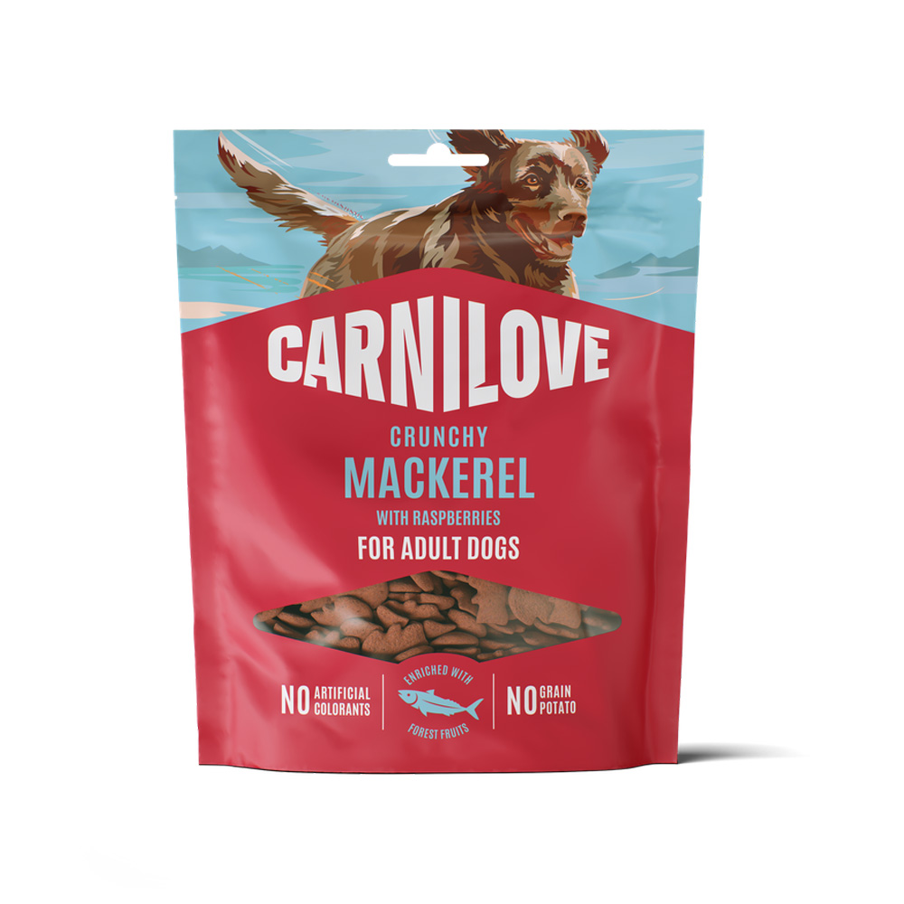 CARNILOVE SNACK DOG CRUNCHY chrupiące przysmaki dla psa zestaw 5x200g